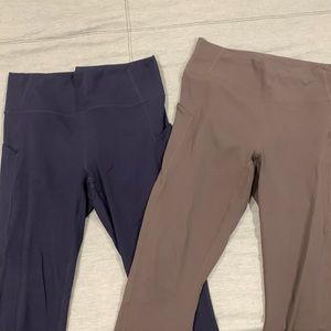 2️⃣ pair Fabletics Oasis PureLuxe 7/8 leggings